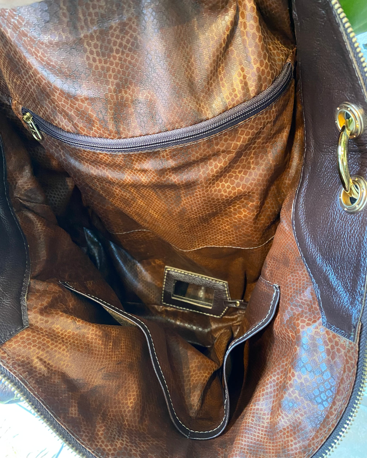 Bolsa ELIDA em Couro Legítimo