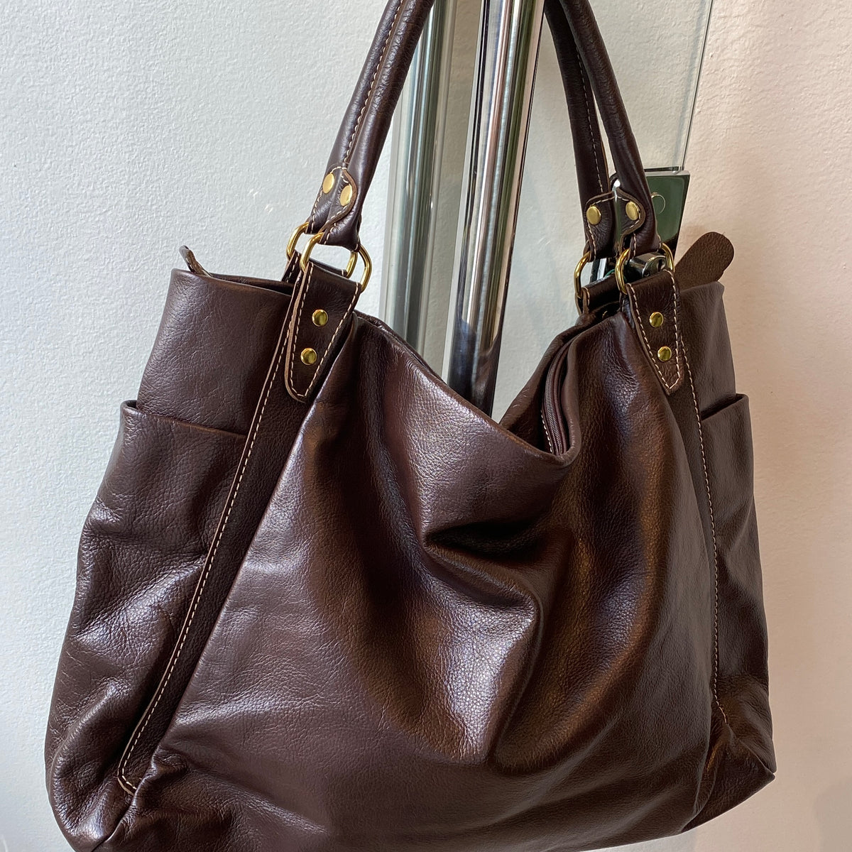 Bolsa SIENNA em Couro Legítimo