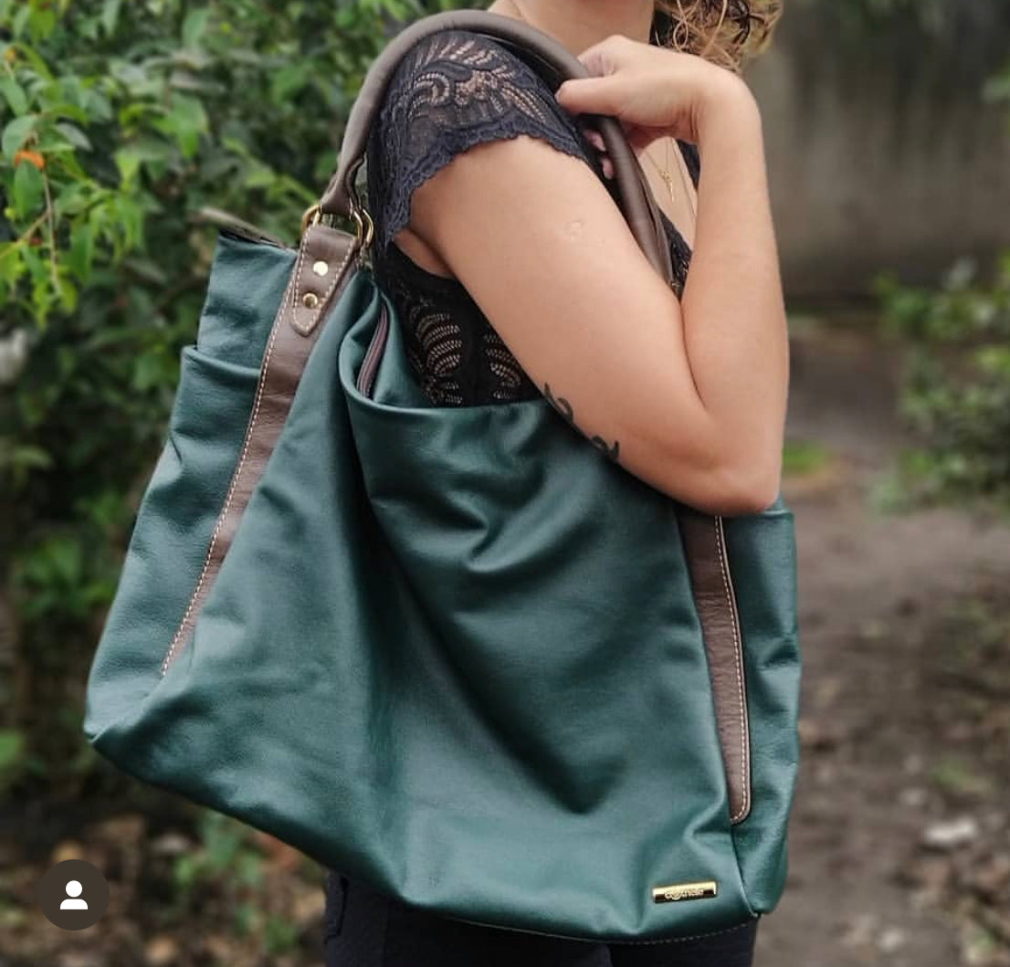 Bolsa SIENNA em Couro Legítimo