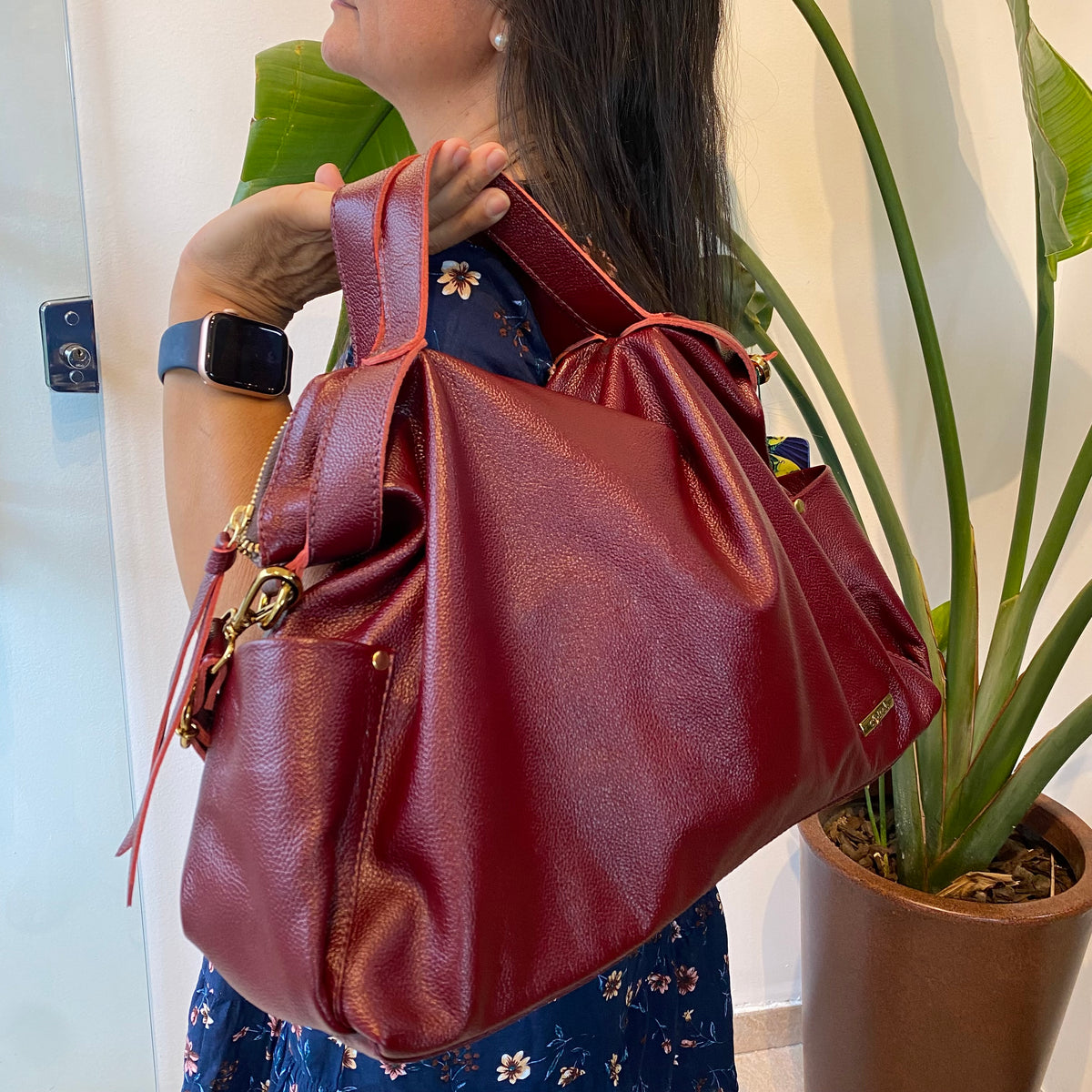 Bolsa HELENA em Couro Legítimo
