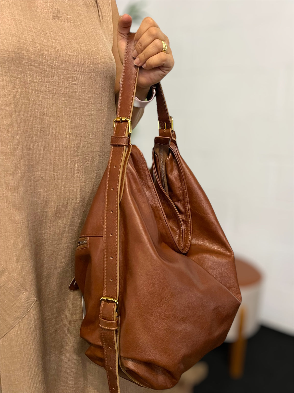 Bolsa JÚLIA em Couro Legítimo
