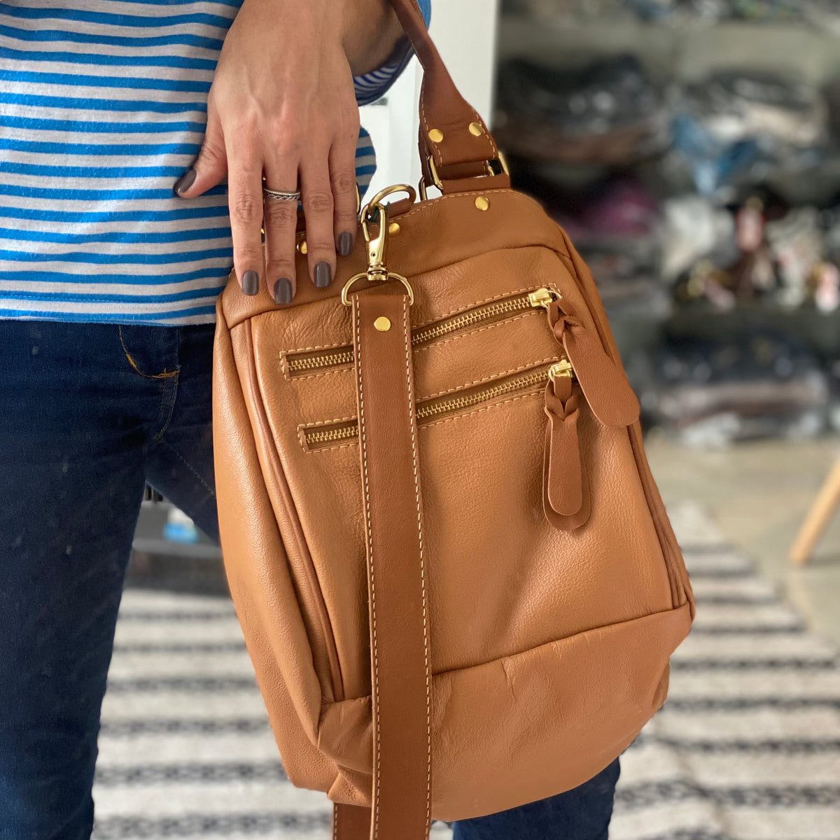 Bolsa VITORIA em Couro Legítimo