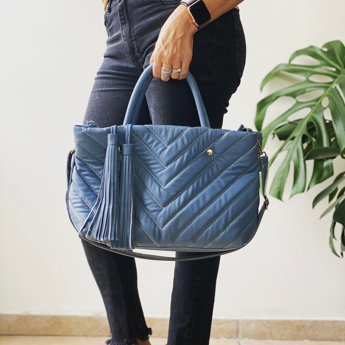 Bolsa THAÍS em Couro Legítimo