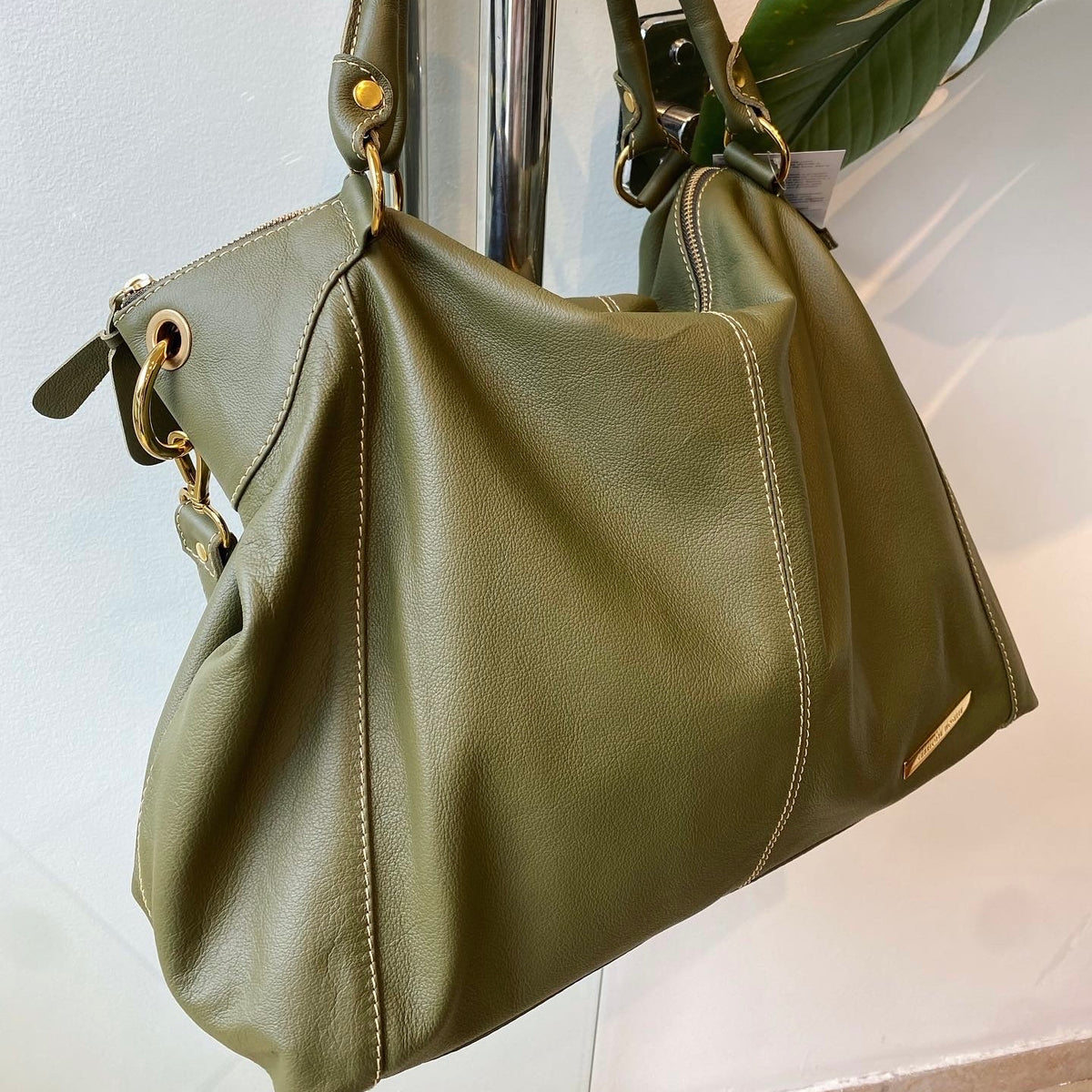 Bolsa ELIDA em Couro Legítimo
