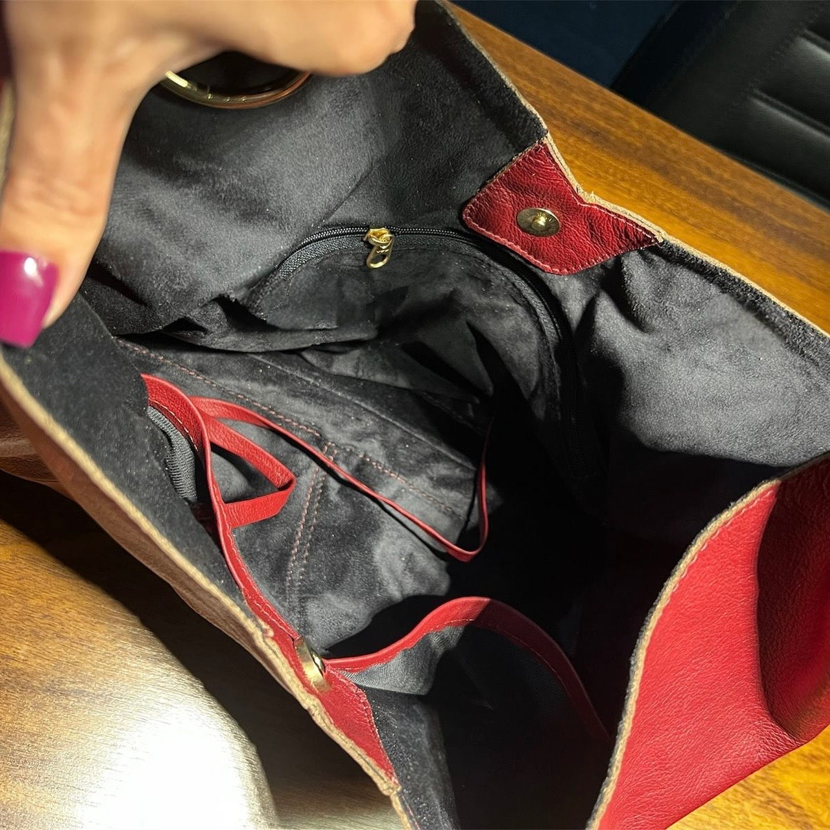 Bolsa MARGOT Em Couro Legítimo