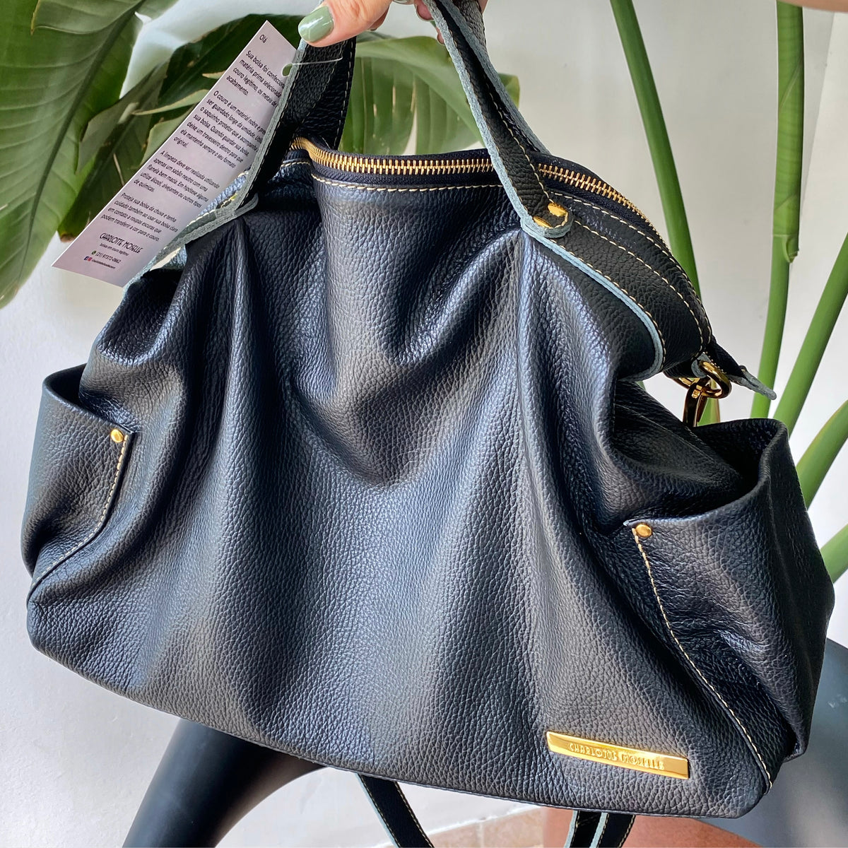 Bolsa HELENA em Couro Legítimo
