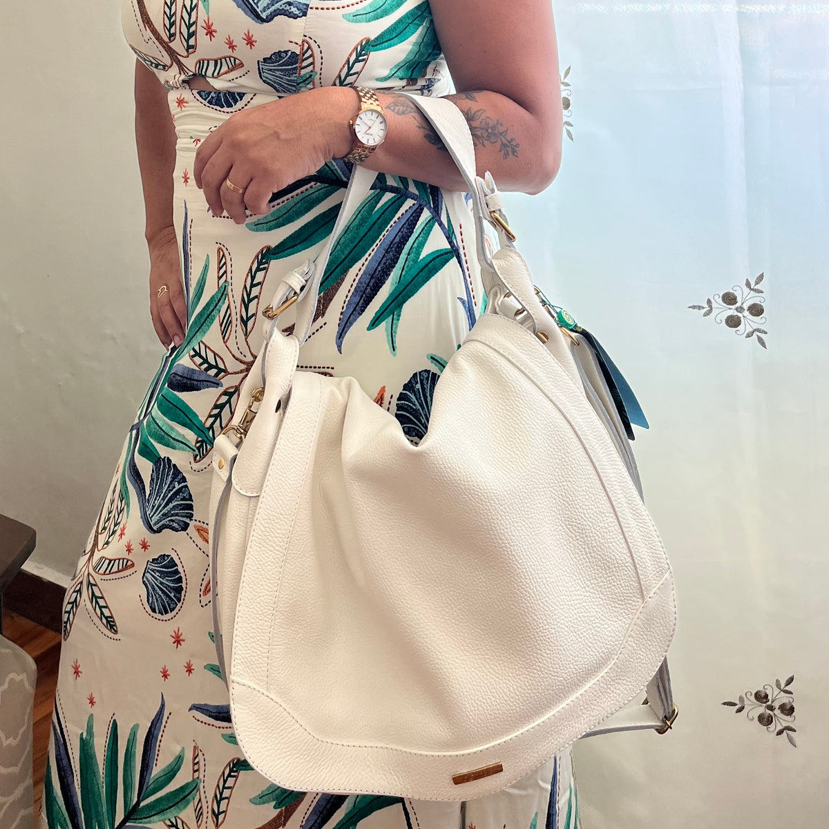 Bolsa PENÉLOPE em couro Legítimo