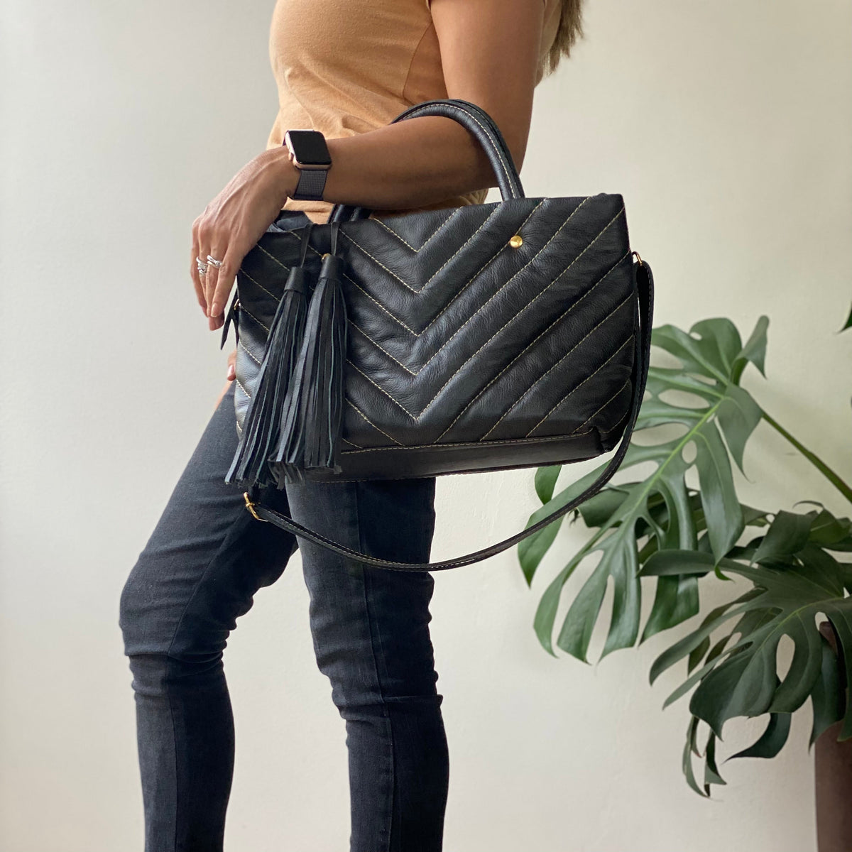 Bolsa THAÍS em Couro Legítimo