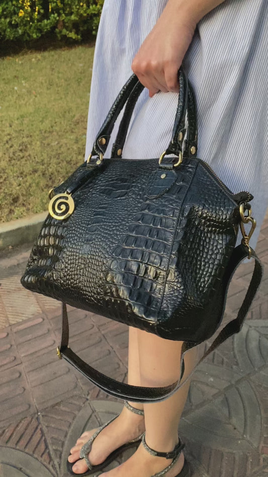 Bolsa ALICE em Couro Legítimo