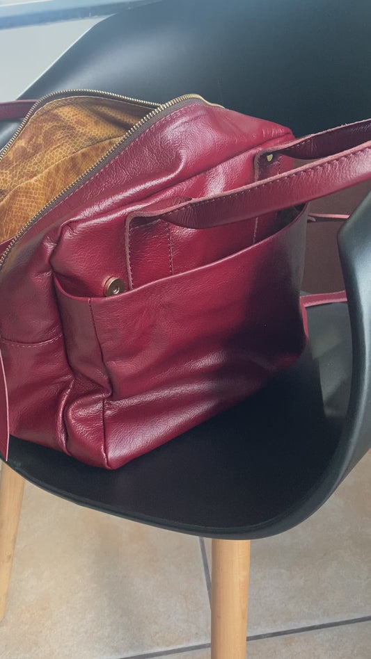 Bolsa GILMARA em Couro Legítimo